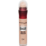 Maybelline Instant Eraser, correcteur multifonctionnel, 04 Honey, 6.8 ml