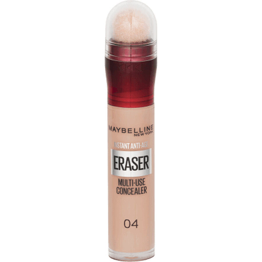 Maybelline Instant Eraser, correcteur multifonctionnel, 04 Honey, 6.8 ml