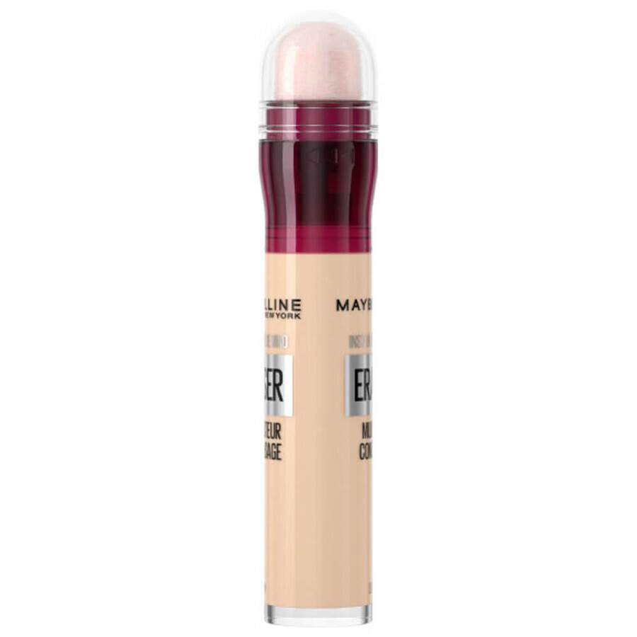 Maybelline Instant Eraser, correcteur multifonctionnel pour le visage, 00 Ivory 6.8 ml