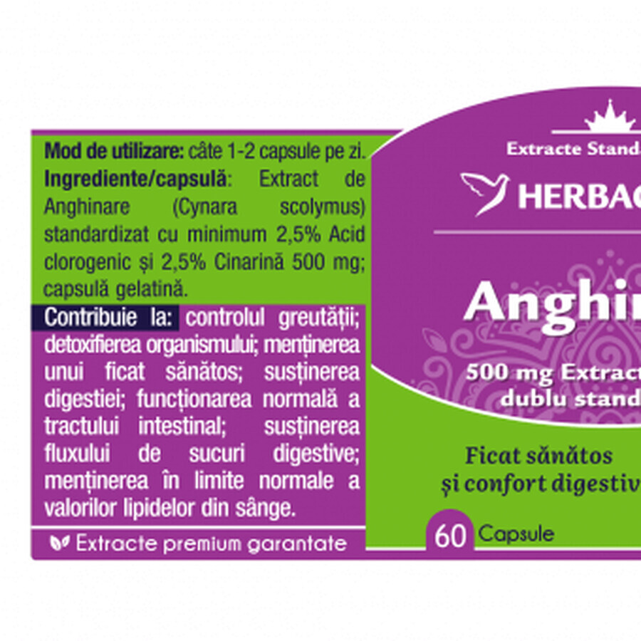 Herbagetica Artichaut x 60cps