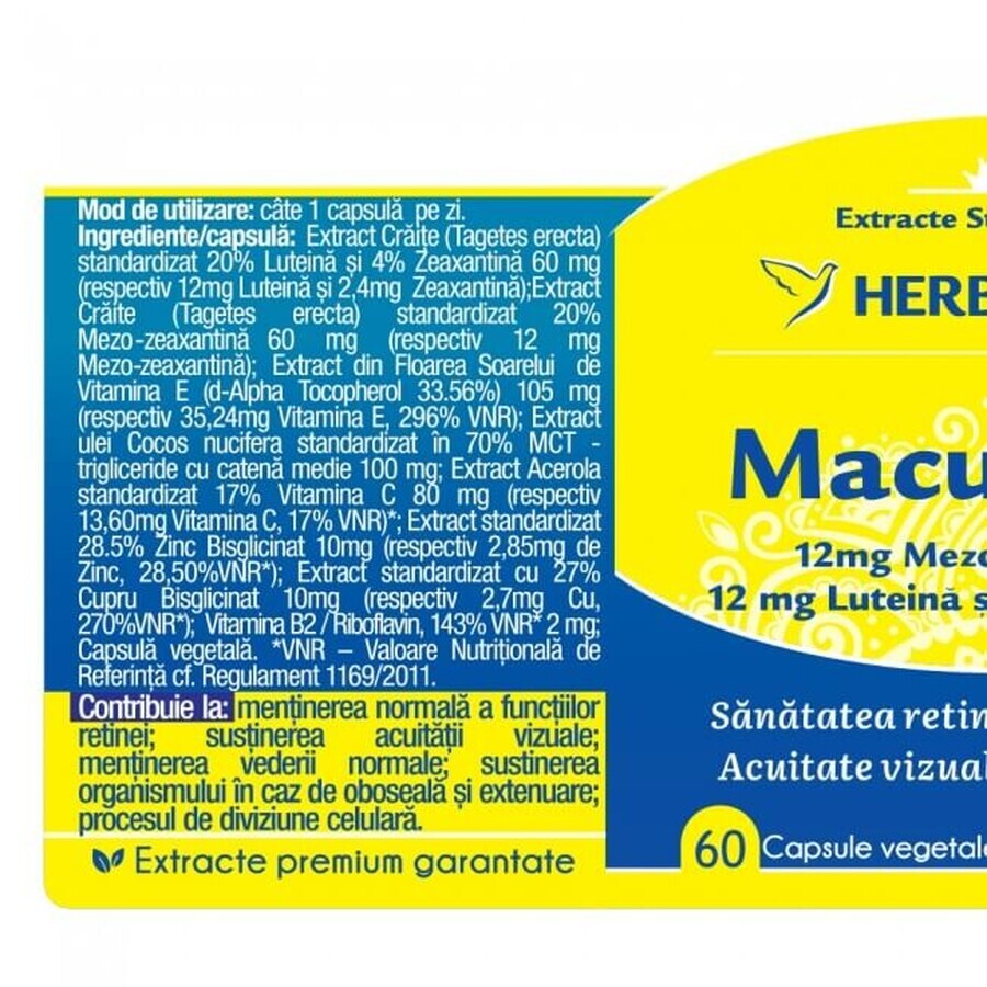 Herbagetica Macurétine x 60cps