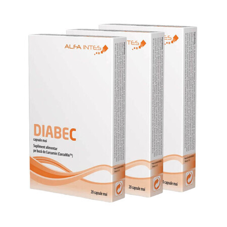 Diabec, 3x20 Kapseln, Alfa Intes