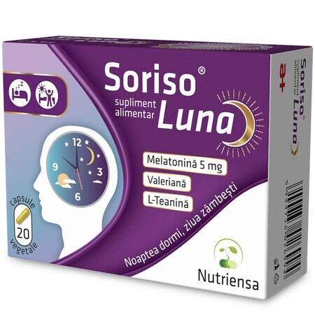 Soriso Luna, 20 capsules, Antibiotice SA