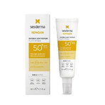 Fluido facial invisible con protección solar SPF 50 Repaskin, 50 ml, Sesderma