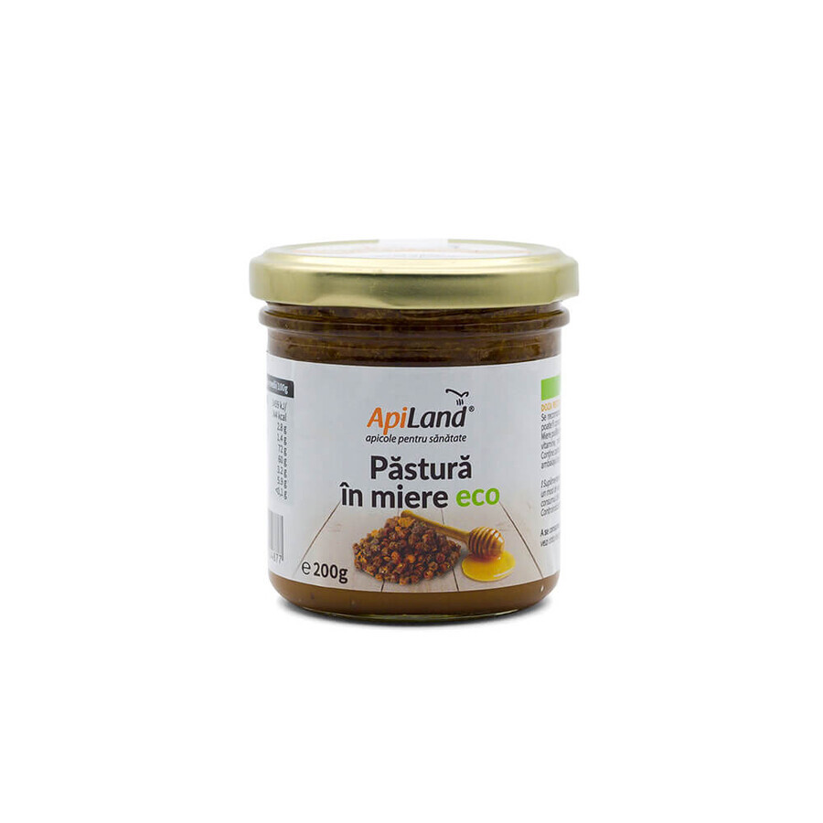 Miel écologique de pâturage, 200 g, Apiland