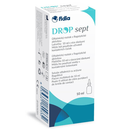 Dropsept soluzione oftalmica, 10 ml, Fidia Farmaceutici