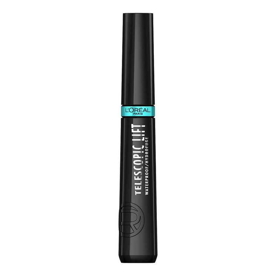 Máscara de pestañas resistente al agua con elevación telescópica, 9,9 ml, Loreal