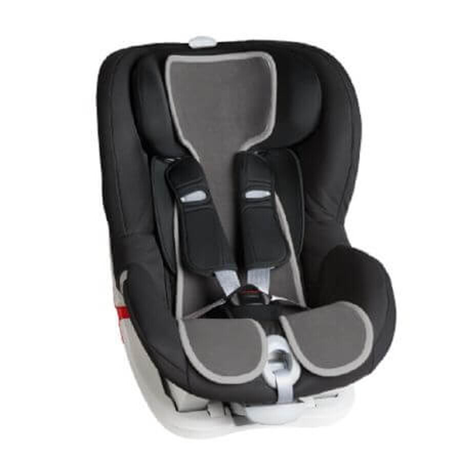 Protectie antitranspiratie pentru scaun auto, Grupa 1, 3D Mesh, Grey, Air Cuddle