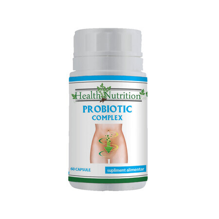 Complexe probiotique, 60 gélules, Health Nutrition
