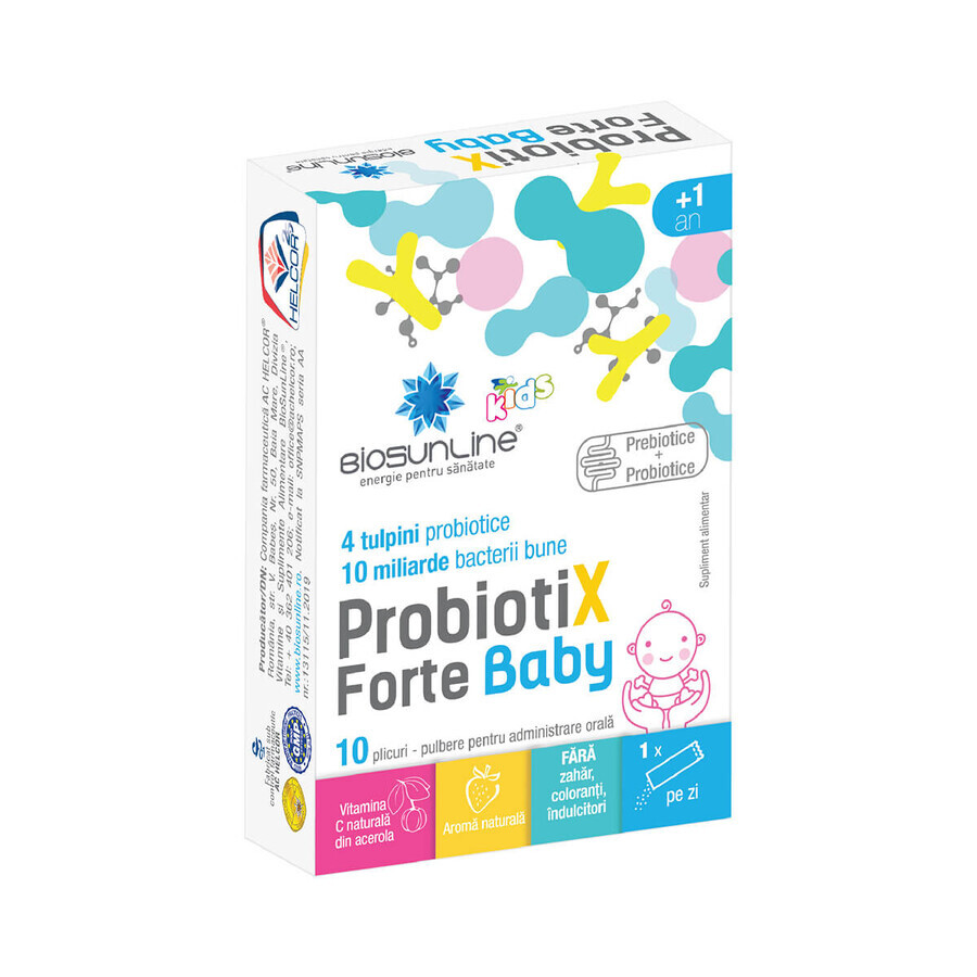 Probiotix Baby, 10 Portionsbeutel, Helcor