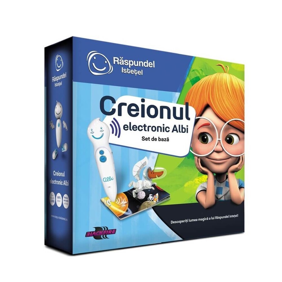 Crayon électronique interactif Blanc, 1 pce, Raspundel Istetel