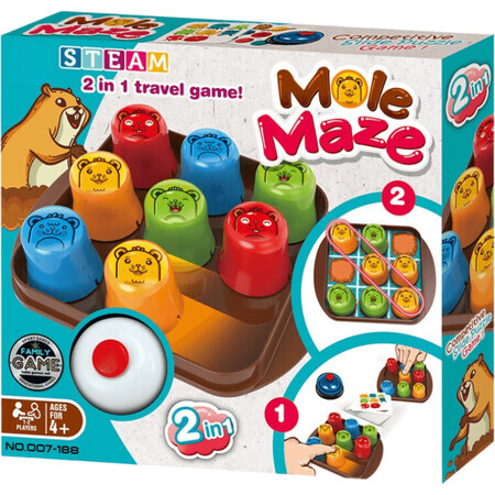 gioco Stem 2 in 1 Labirinto della Cartite, +4 anni, Bufnitel