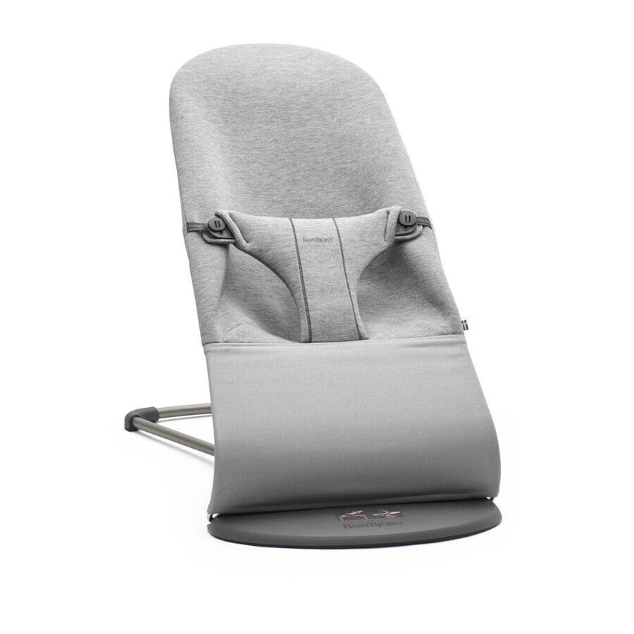 Bliss Rocker Gris Claro, Jersey 3D, BabyBjorn