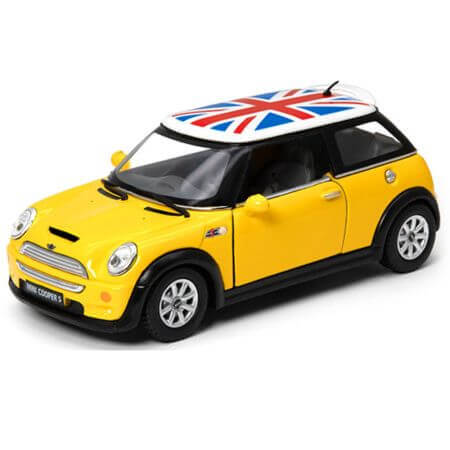 Voiture mini Cooper S en métal, 13 cm, Kinsmart