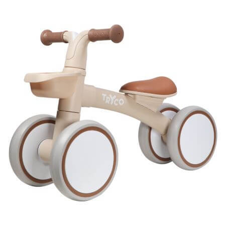 Prima bicicleta de echilibru Luna, Off White, Tryco