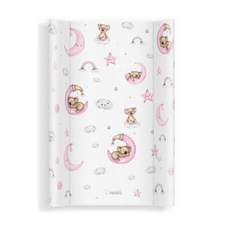 Materasso per bambini con intarsio, 70x47,5 cm, Heaven World Pink, Klups