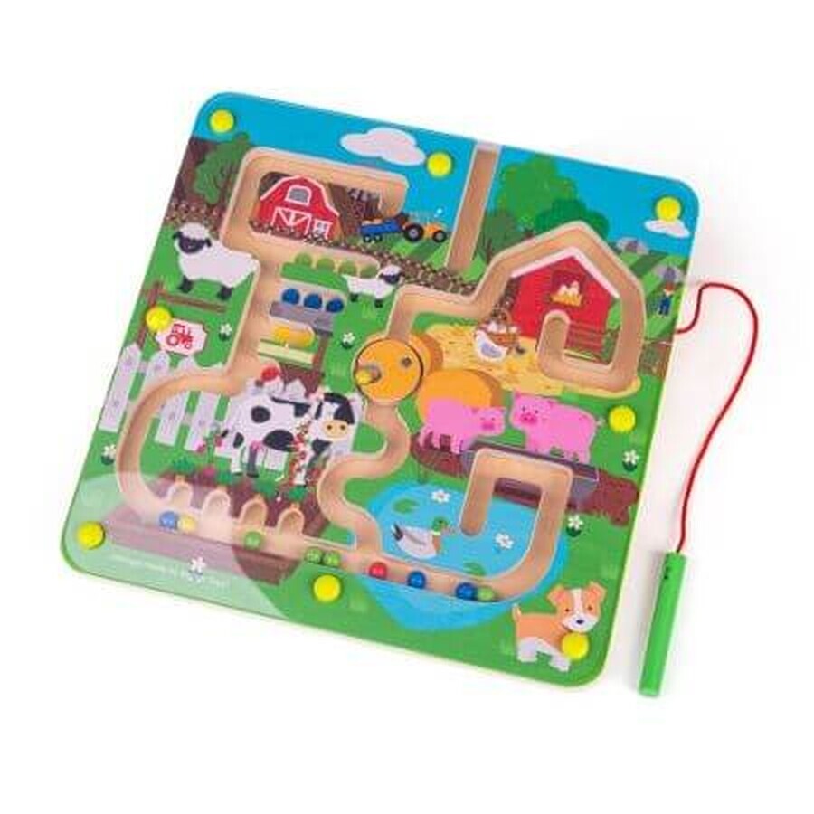 Puzzle labyrinthe Ferme, + 3 ans, Big Jigs