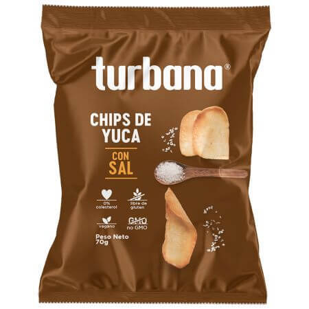 Chips de manioc/yucca, 70 g, Turbana