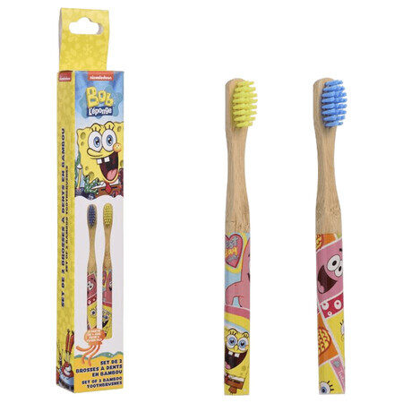 Set periute de dinti Sponge Bob, 2 buc, Take Kare