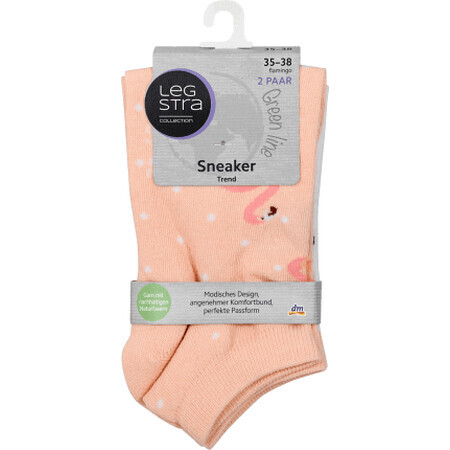 Legstra Sport chaussettes flamant rose 35-38, 1 pièce