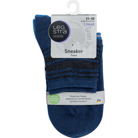 Legstra Sport chaussettes bleu marine 35-38, 1 pièce