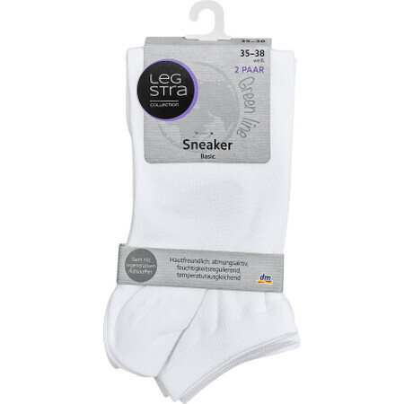 Legstra Sport chaussettes blanches 35-38, 1 pièce