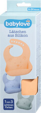 Bavette en silicone Babylove, 1 pi&#232;ce