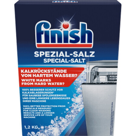 Finish Sel spécial pour lave-vaisselle, 1,2 Kg