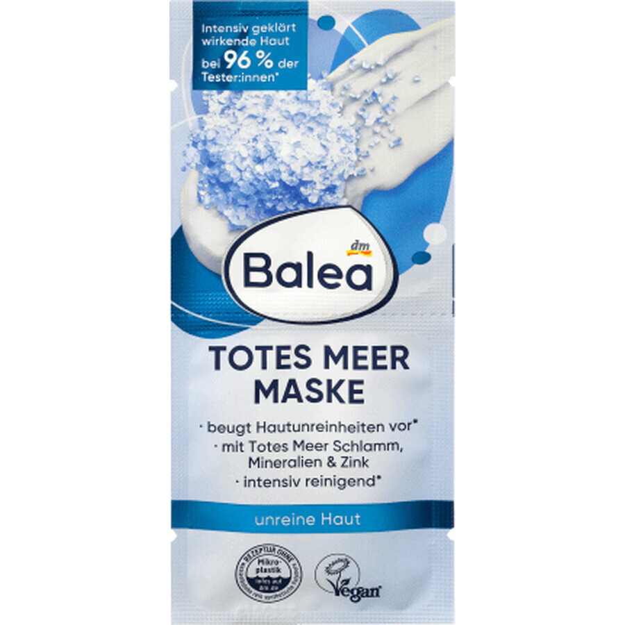 Balea Dode Zee Zout Gezichtsmasker, 16 ml