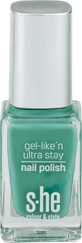 She colour&amp;amp;style Esmalte de uñas Gel-like&amp;#39;n ultra Stay 322/445, 10 ml