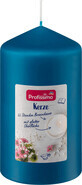 Profissimo Bougie cylindrique 78/140 bleu, 1 pi&#232;ce