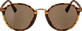 Sundance Adult sunglasses, full frame with translucent brown pattern, 1 pc