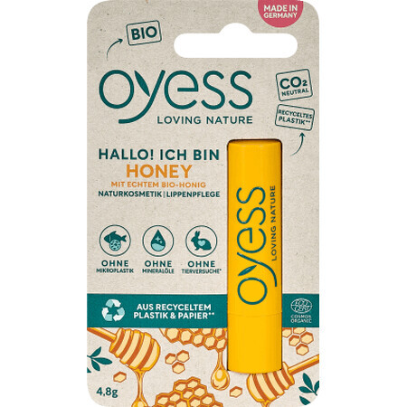 OYess Lip balm with honey, 1 pc