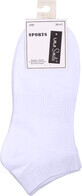 Susino Chaussettes courtes blanches pour dames, 2 pi&#232;ces