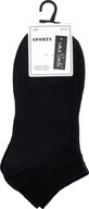 Susino Chaussettes courtes noires pour femmes, 2 pi&#232;ces