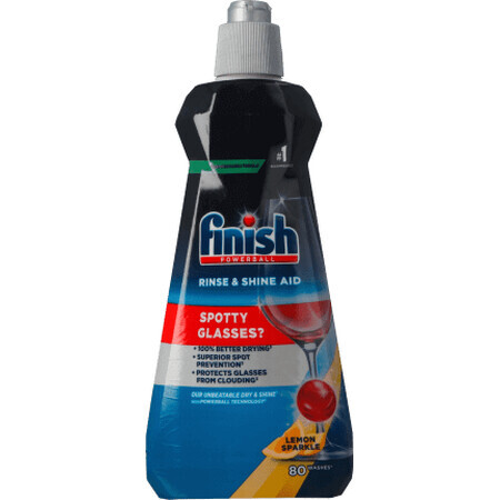 Finish Dishwasher Rinse&amp;Shine Aid lemon, 400 ml