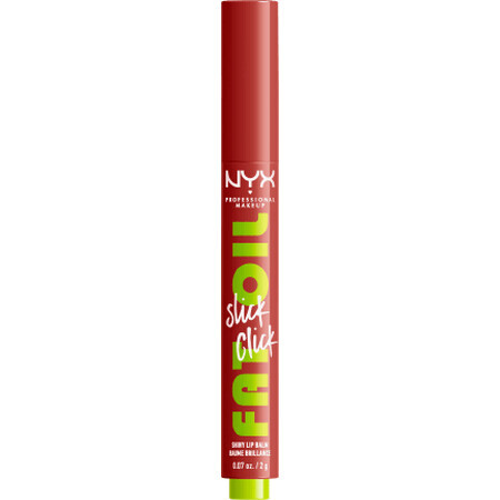 Nyx Professional MakeUp Lip Gloss Fat Oil Stick Click 04 Going Viral, 1 pc