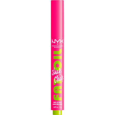 Nyx Professional MakeUp Lip Gloss Fat Oil Stick Click 08 #Thriving, 1 pc