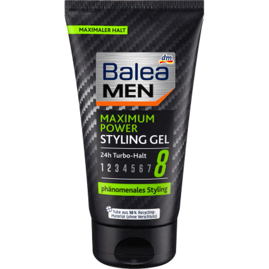 Balea MEN Gel capillaire à tenue maximale, 150 ml