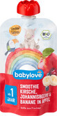 Babylove Smoothie (pomme, banane, cerise, groseille), 100 g