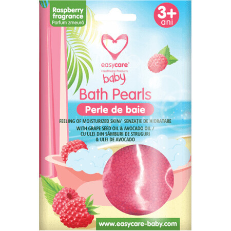 Easycare Perles de bain à la framboise pour enfants, 75 g