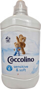 Coccolino Sensitive Laundry Conditioner 68 lavages, 1.7 l