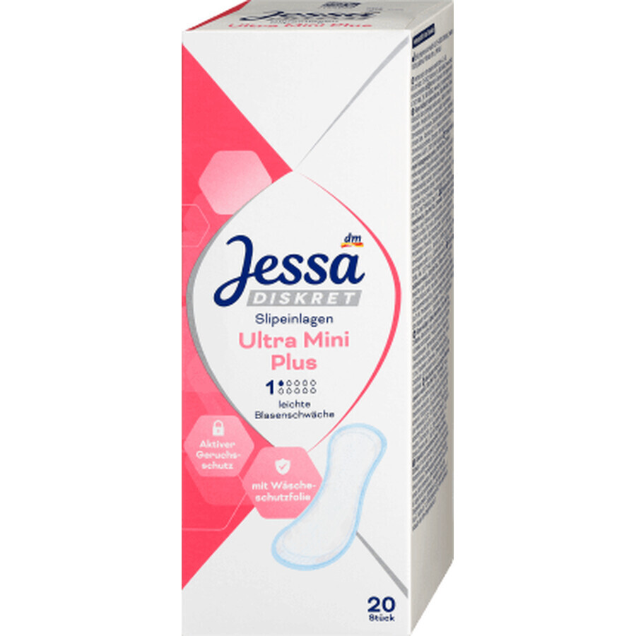 Jessa Diskret absorbentes ultra mini plus, 20 st