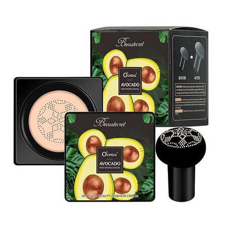 CC Cream, Million Pauline, Cushion Avocado, Applicateur inclus, 02, 20 g