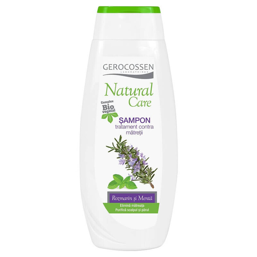 Shampoo gegen Schuppen mit Rosmarin und Minze, 400 ml, Gerocossen