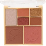 Sunkissed, Citrus Crush gezichts- en oogschaduwpalette, 7 kleuren