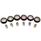 Nagel Pigmentset, Nagels, Spiegeleffect, Professioneel, 6 kleuren