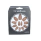 Set van 12 glitternagels, VV Meijiaer, Goud