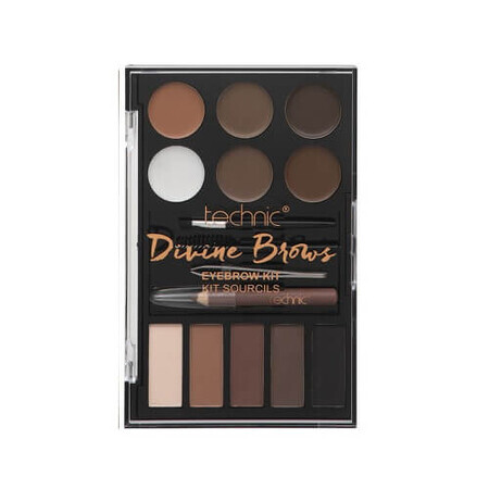 Kit de maquillage des sourcils, Technic, Divine Brows, Vegan