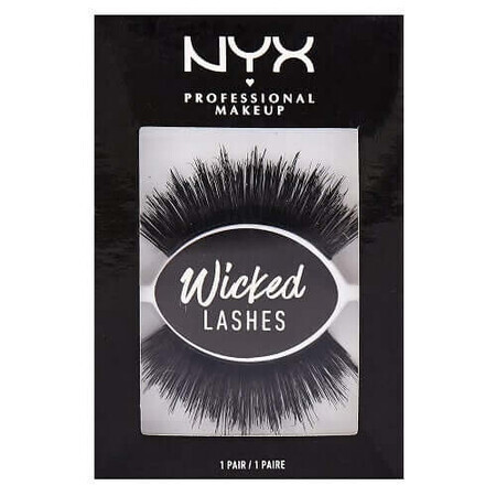 Gene False, NYX Professional Makeup, Wicked Lashes, Drama Queen